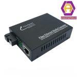 مدیا کانورتور ها ( Media Convertor ) یا مبدل فیبر نوری  سینگل مود تک کور برند Fiber Speed