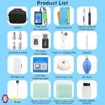 مشخصات کیت تمیزکننده و میکروسکوپ فیبر نوری COMPTYCO مدل L-600